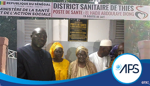 THIÈS : LE POSTE DE SANTÉ GOUTTE DE LAIT REBAPTISÉ AU NOM D’ELHADJI ABDOULAYE DIONG THIÈS : LE POSTE DE SANTÉ GOUTTE DE LAIT REBAPTISÉ AU NOM D’ELHADJI ABDOULAYE DIONG