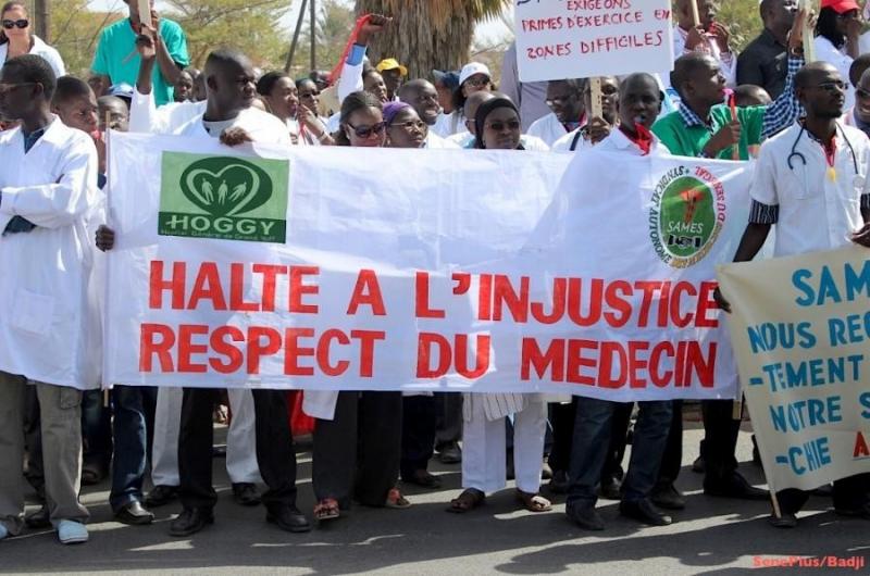 Grogne en santé : le Syndicat Autonome des Médecins, Pharmaciens et Chirurgiens-dentistes du Sénégal (SAMES) liste ses doléances