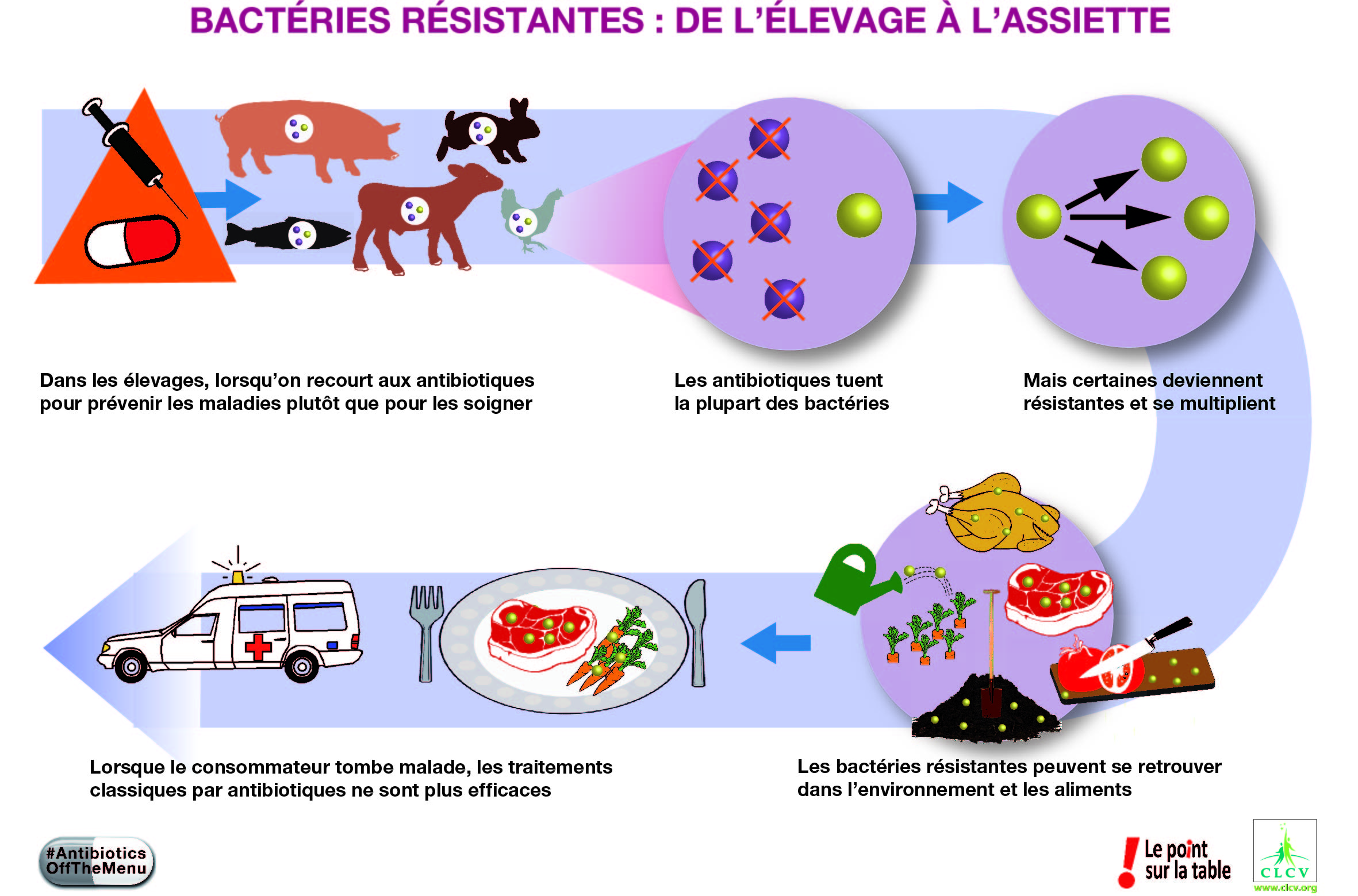 Contamination environnementale : les enjeux de l’antibiorésistance