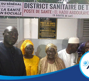 THIÈS : LE POSTE DE SANTÉ GOUTTE DE LAIT REBAPTISÉ AU NOM D’ELHADJI ABDOULAYE DIONG