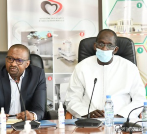 Le Ministre de la Santé et l'Action sociale a reçu en audience le Vice-Président de la République de la Sierra Léone