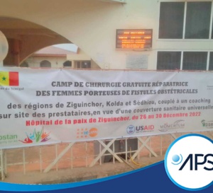 Ziguinchor : vingt femmes atteintes de fistules obstétricales opérées