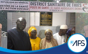 THIÈS : LE POSTE DE SANTÉ GOUTTE DE LAIT REBAPTISÉ AU NOM D’ELHADJI ABDOULAYE DIONG