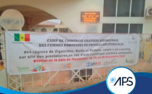 Ziguinchor : vingt femmes atteintes de fistules obstétricales opérées