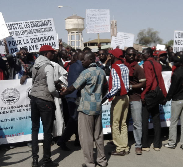 Séance de travail avec le Syndicat autonome des médecins du Sénégal (SAMES) pour le suivi du tableau de revendications