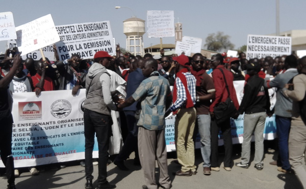 Séance de travail avec le Syndicat autonome des médecins du Sénégal (SAMES) pour le suivi du tableau de revendications